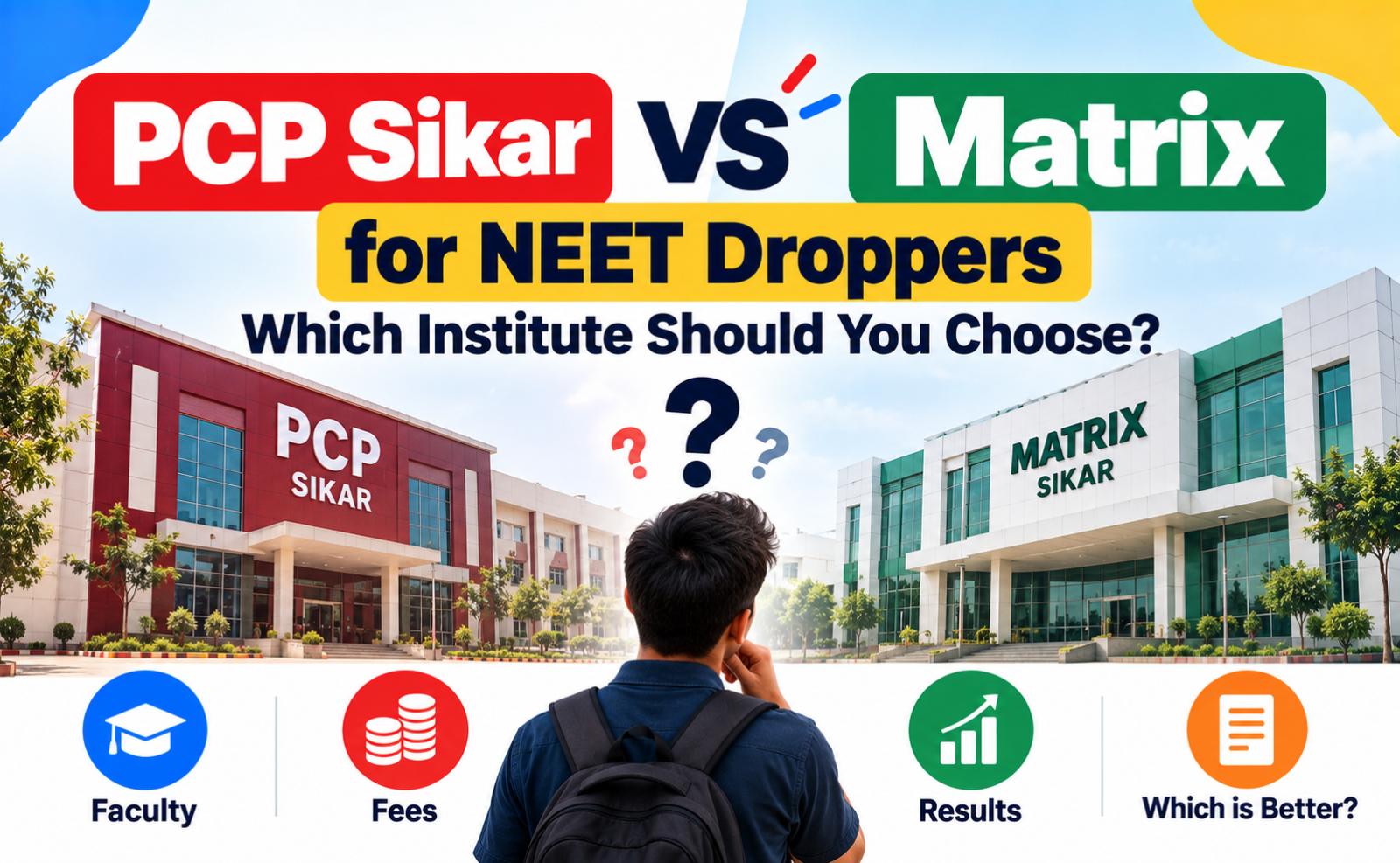 PCP Sikar vs Matrix for NEET Droppers: Which Institute Should You Choose?