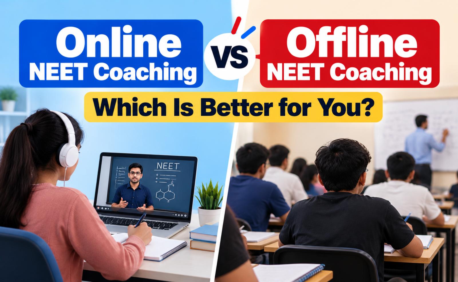 Online vs Offline NEET Coaching: Which Is Better for You?