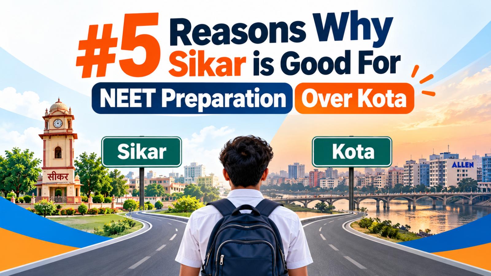5 Reasons Why Sikar is Good For NEET Preparation Over Kota 