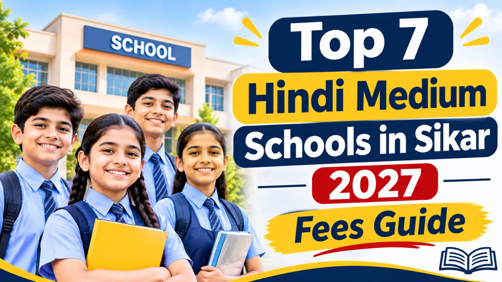 Top 7 Hindi Medium Schools in Sikar 2027: Fees & Admission Details