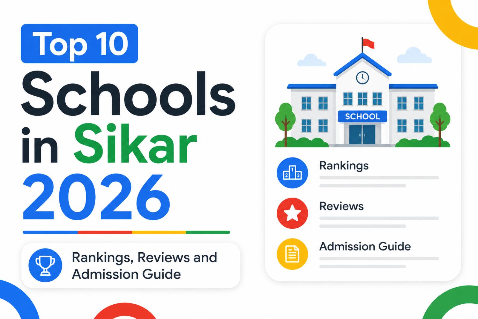 Top 10 Schools in Sikar 2026: Rankings, Reviews and Admission Guide