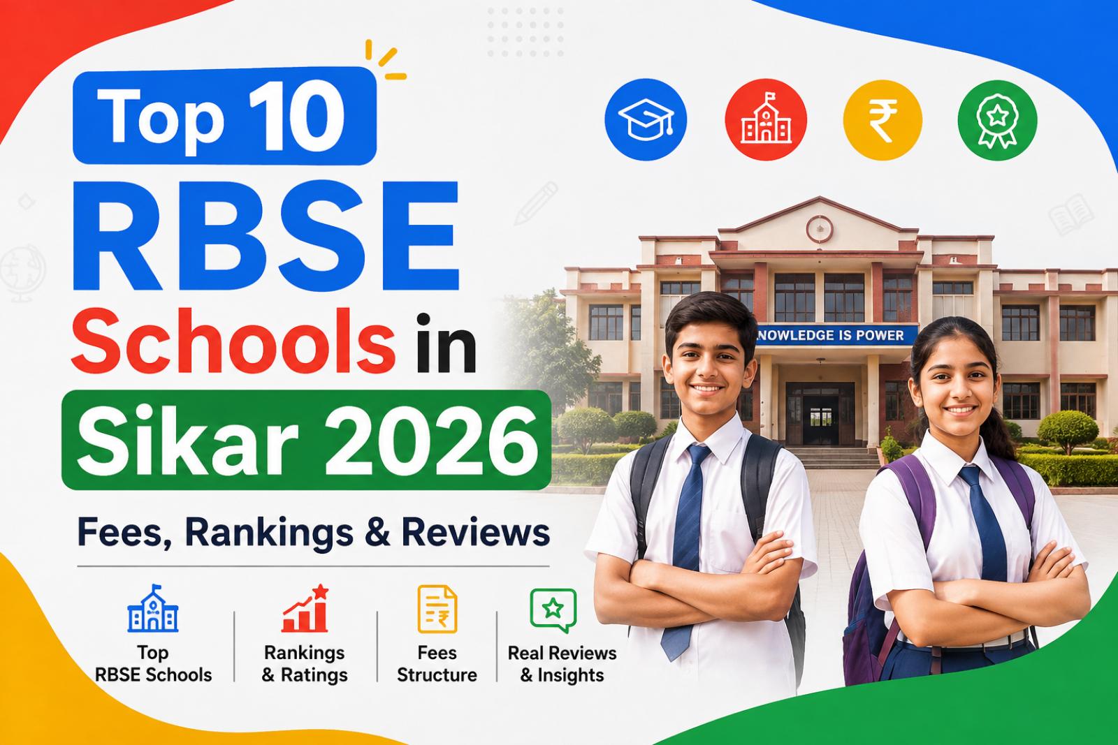 Top 10 RBSE Schools in Sikar 2026: Fees, Rankings & Reviews