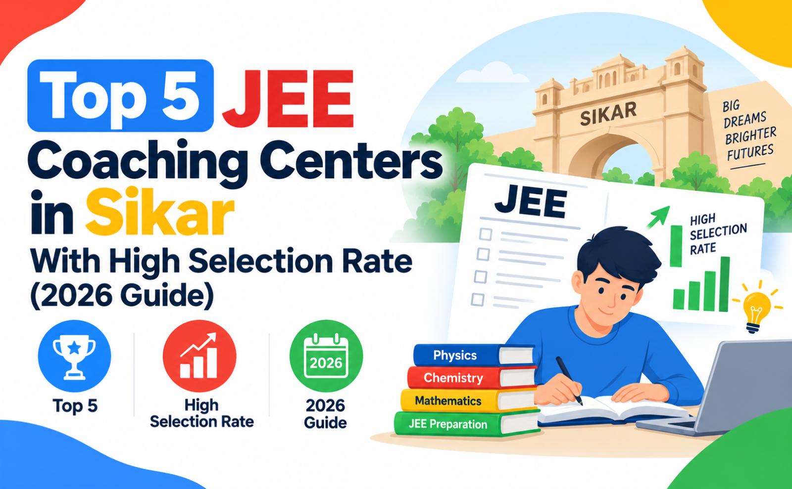 Top 5 JEE Coaching Centers in Sikar With High Selection Rate (2026 Guide)